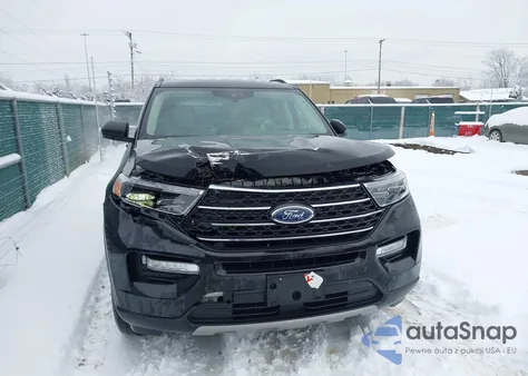 2022 Ford Explorer Xlt из США, поврежденный, VIN 1FMSK8DH8NGA51936